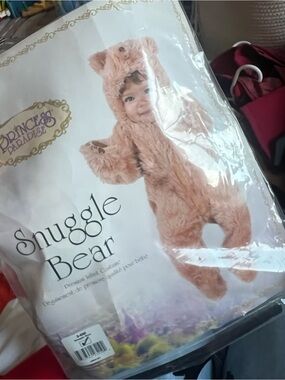 Snuggly Teddy Bear Costume Size 3-6Months